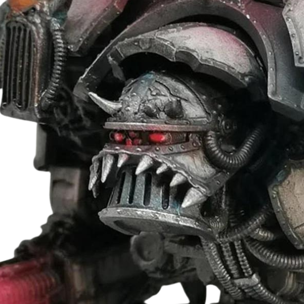 Possessed Head & Emblem Plates compatible with Adeptus Titanicus Warlord Titans