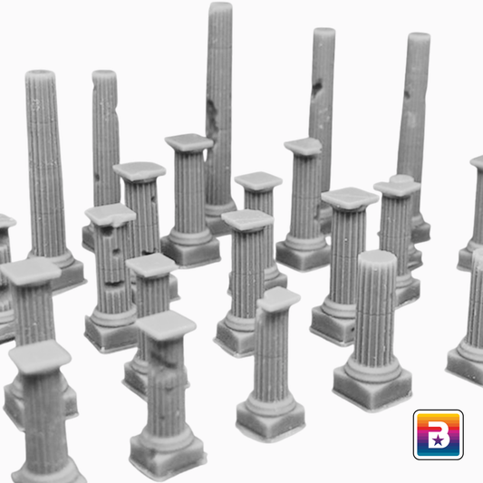 Epic Scale Ruined Pillars (30 Pack)