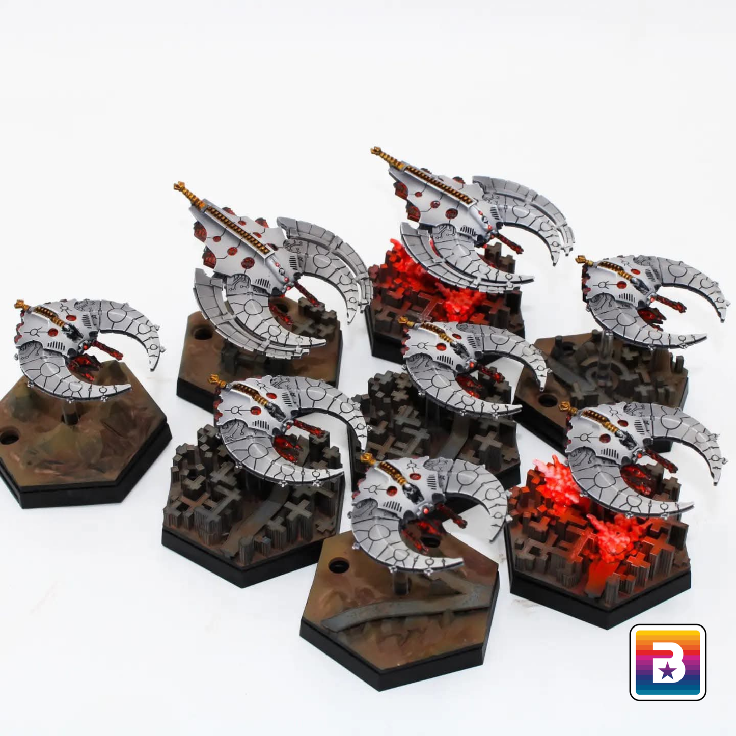 Flying Games Base Toppers