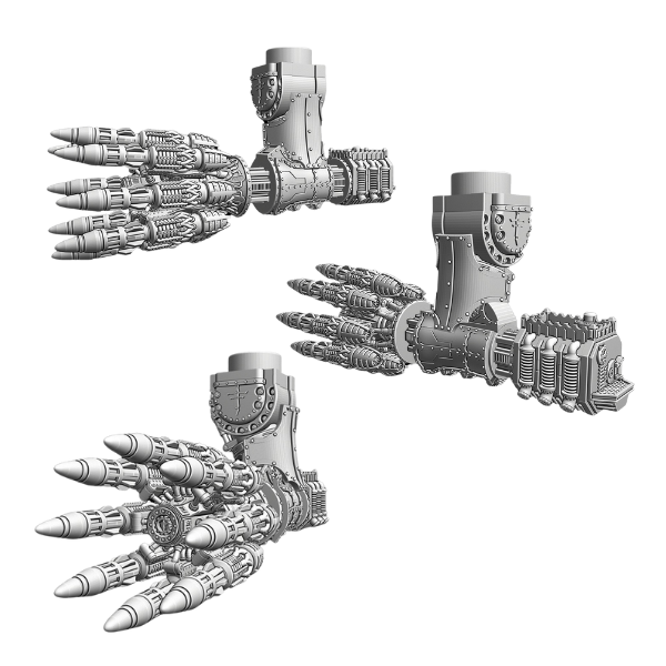 Warbreaker Weapon Arm - Radial Missile Array