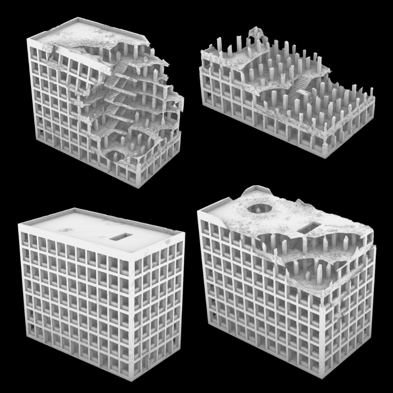 Desolation City Scenic Pack (STL Files)