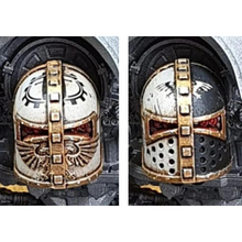 Load image into Gallery viewer, Classic Heads (2 pack of Classic heads) compatible with Adeptus Titanicus Warlord Titans
