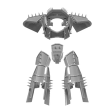 Load image into Gallery viewer, Unaligned Spiky Armour Plates compatible with Reaver Titans
