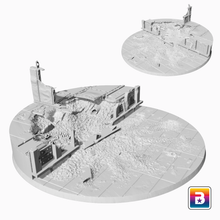 Load image into Gallery viewer, 80mm Round Industrial Scenic Bases
