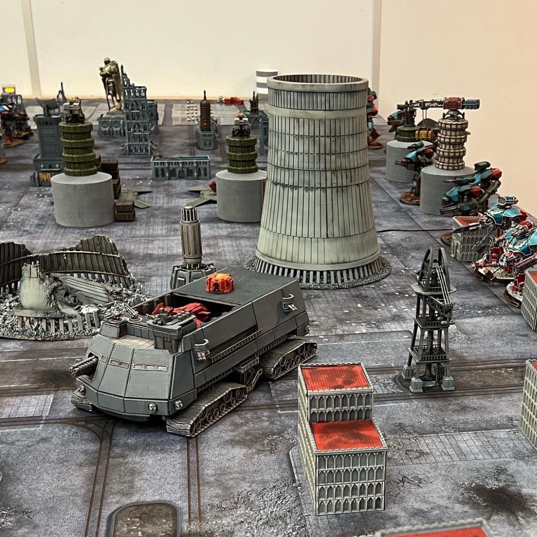 Nuclear Cooling Towers Scenery