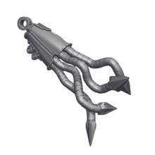 Load image into Gallery viewer, Scourge Combat Weapon Arm compatible with Adeptus Titanicus Warlord Titans
