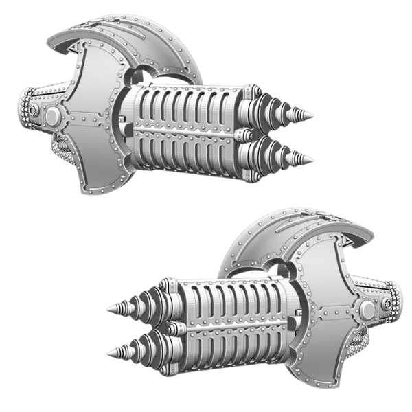 Mass Reactor Weapon Arms Compatible Epic Scale Knights Porphyrion