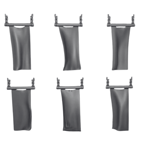 12 Gun Weapon Banners Set