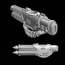 Load image into Gallery viewer, Beam Rifle compatible with Adeptus Titanicus Warhound Titans

