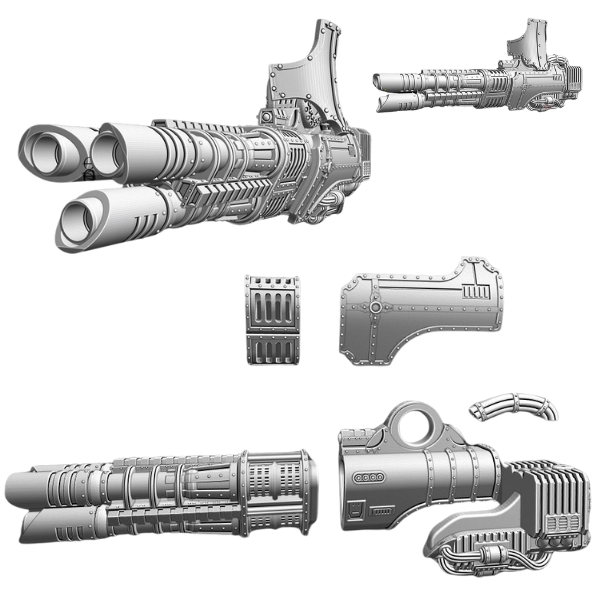 Warbreaker Weapon Arm - Magma Lance