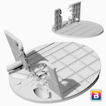 Load image into Gallery viewer, 80mm Round Industrial Scenic Bases
