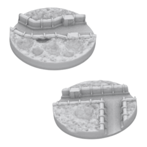 80mm Round Trench Base Set #A