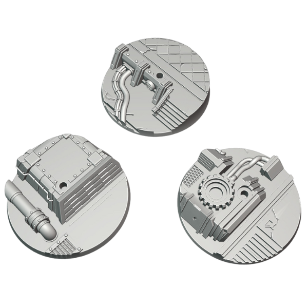 50mm Outpost Flying Base Set