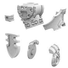 Load image into Gallery viewer, Arm Weapon Mounts (pack of 2 arms) compatible with Adeptus Titanicus Warmaster Titans
