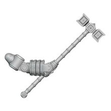 Load image into Gallery viewer, Oathbreaker Hammer Weapon Arm Compatible Adeptus Titanicus Reaver Titans
