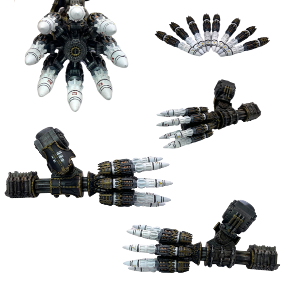 Warbreaker Weapon Arm - Radial Missile Array