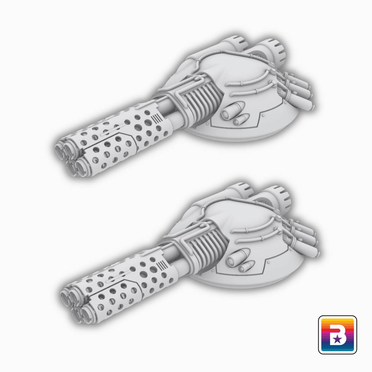 Two Epic Tank Flame Turrets