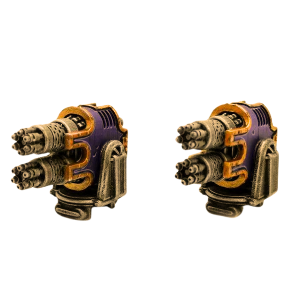 Carapace Rotary Cannons