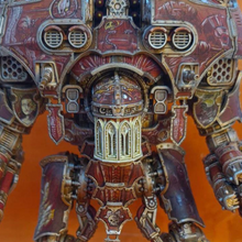 Load image into Gallery viewer, Custodian Head compatible with Adeptus Titanicus Warmaster Titans
