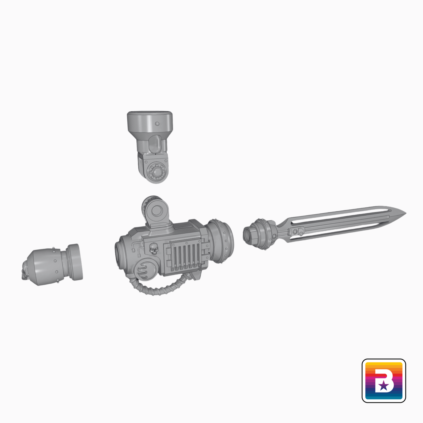 Combat Weapons Bundle Set