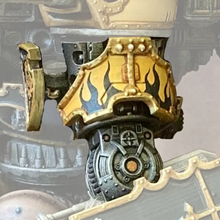 Load image into Gallery viewer, Arm Weapon Mounts (pack of 2 arms) compatible with Adeptus Titanicus Warmaster Titans
