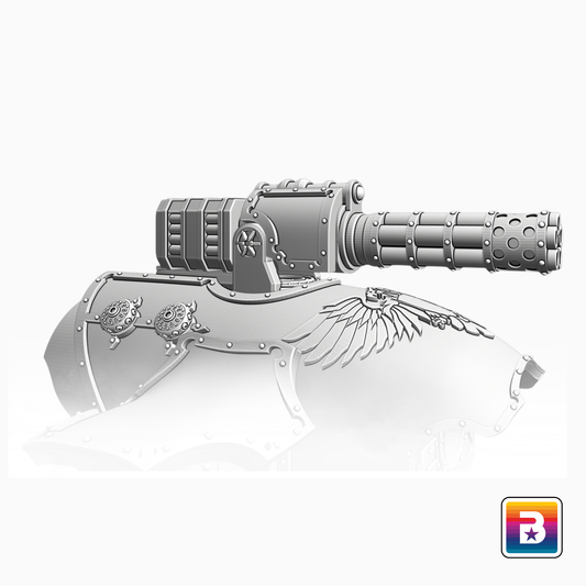 Warden Minigun Carapace