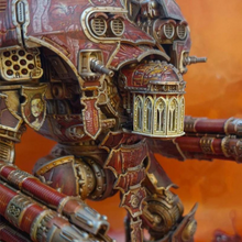 Load image into Gallery viewer, Custodian Head compatible with Adeptus Titanicus Warmaster Titans
