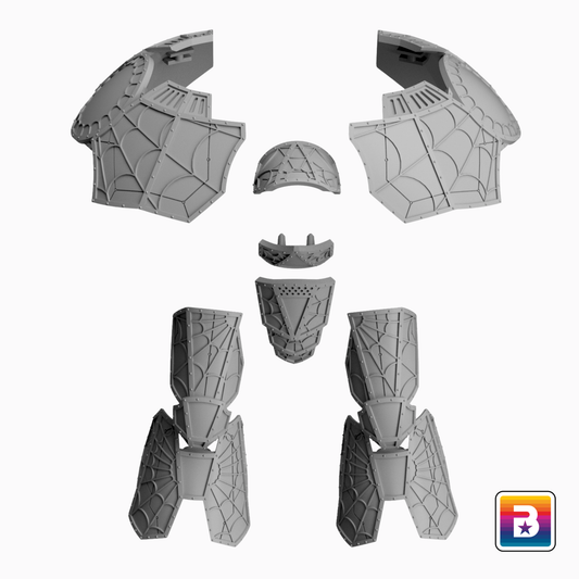 Webbed Armour Plates