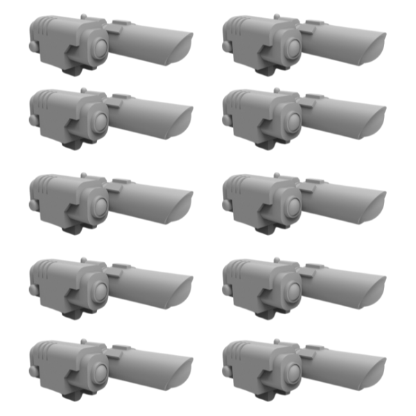 Laser Weapon Scopes (set of 10)