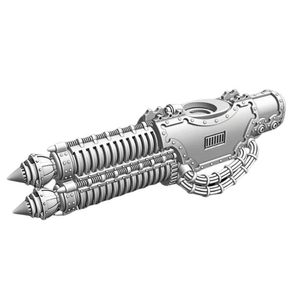 Beam Rifle compatible with Adeptus Titanicus Warhound Titans