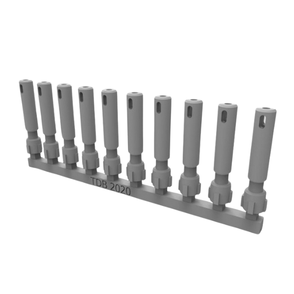 Sniper Rifle Suppressors (set of 10)