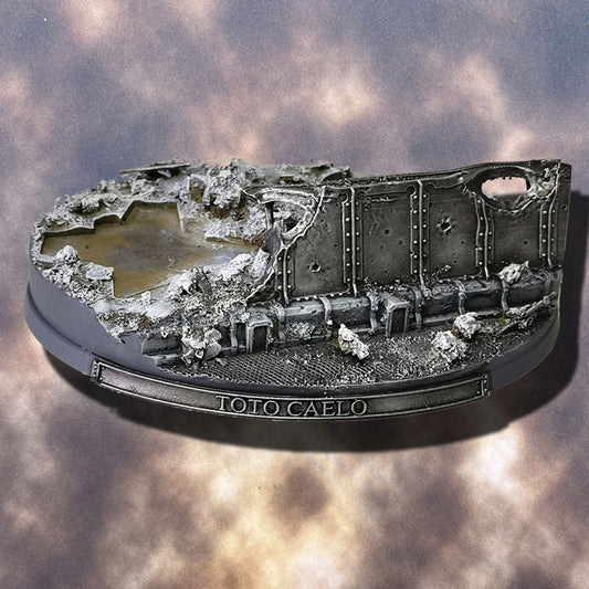 120mm Oval City Wall Scenic Base