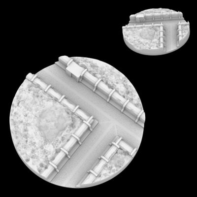 80mm Round Trench Base Set #A