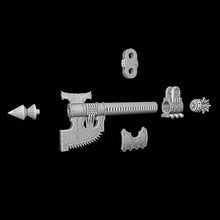 Load image into Gallery viewer, Godbreaker Axe Arm Weapon compatible with Adeptus Titanicus Warmaster Titans
