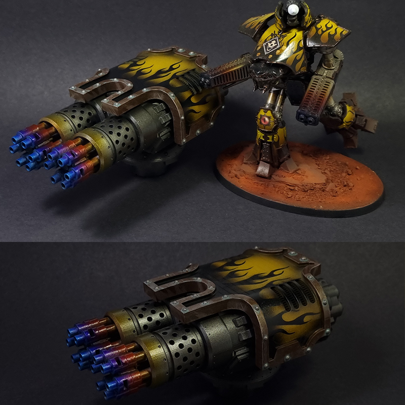 Carapace Rotary Cannon
