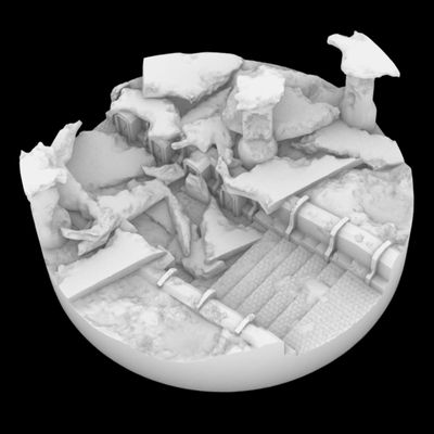 80mm Round Trench Base Set #C