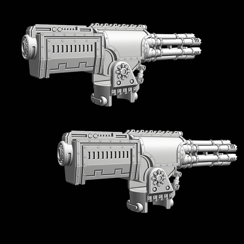 Super Gatling Carapace Weapon