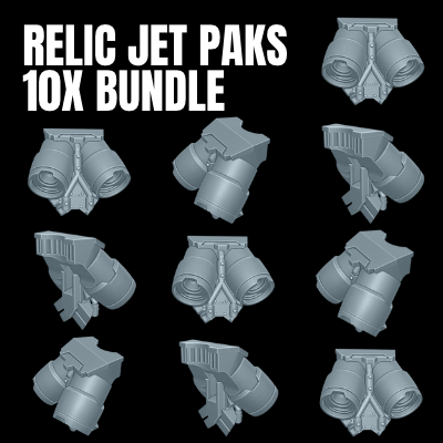 Relic Jet Pak Bundle (Set of 10 Paks)