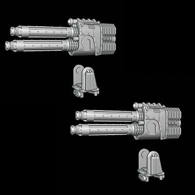 Twin Laser Carapace Weapons