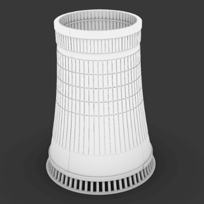Nuclear Cooling Towers Scenery