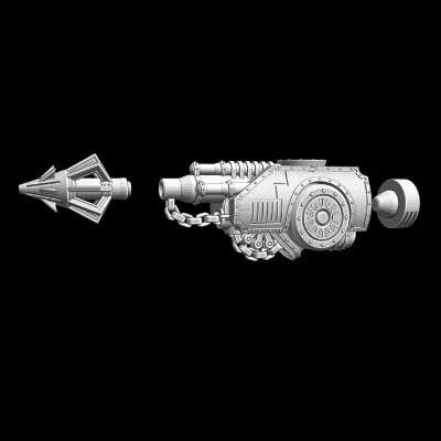 Tesla Harpoon Weapon Arm