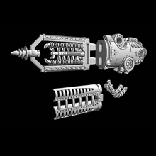 Load image into Gallery viewer, Beam Rifle arm weapon compatible with Adeptus Titanicus Warlord Titans

