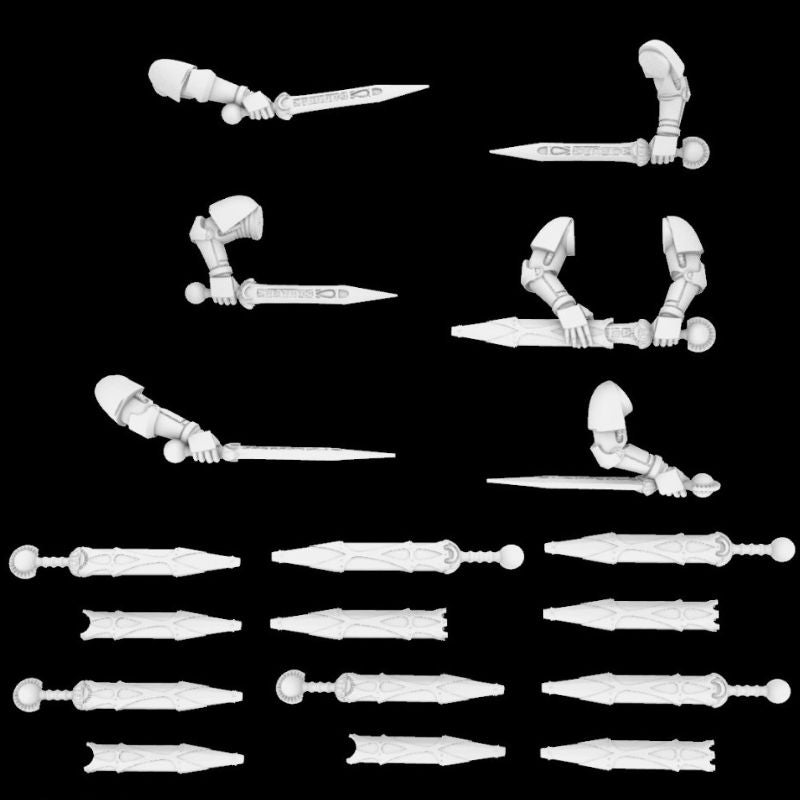 Five Man Equinox Swords Set