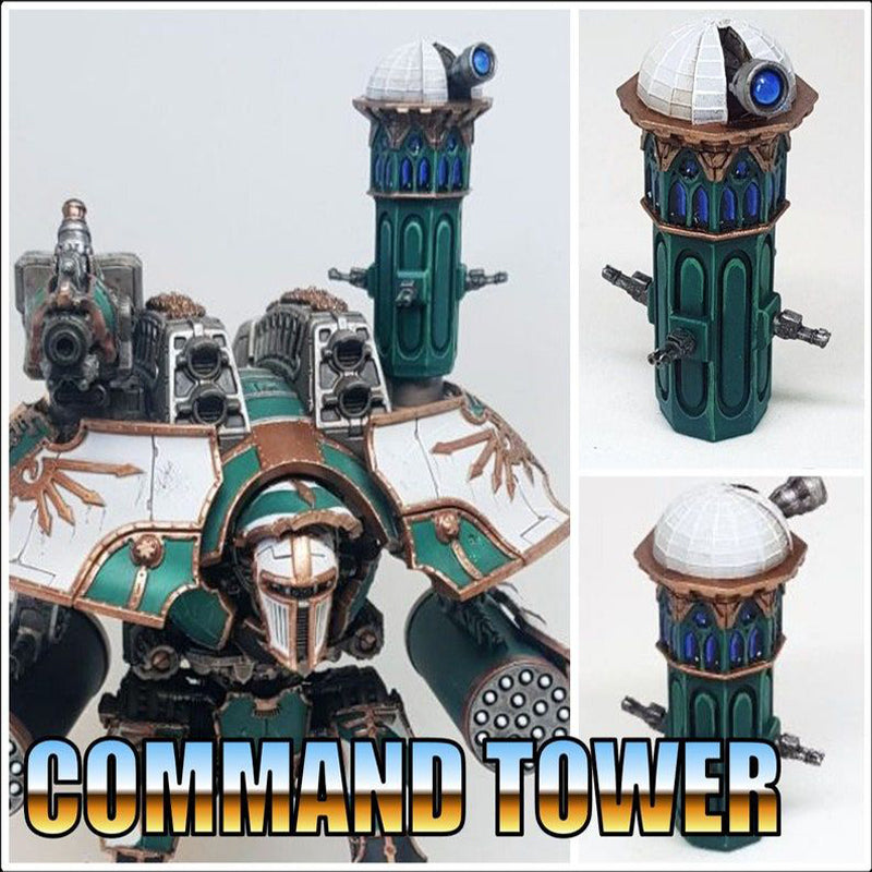 Carapace Mounted Command Tower – Battle Bling