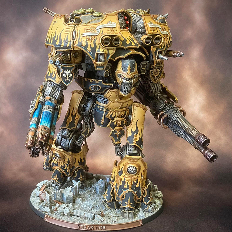 New Warmaster Titan, Looking Mean! : r/Warhammer40k