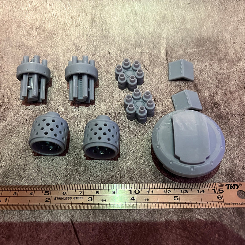 Carapace Rotary Cannon