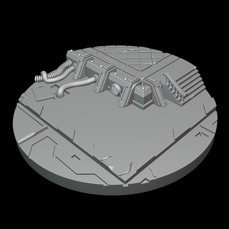 80mm Round Outpost Scenic Bases (pack of 2)