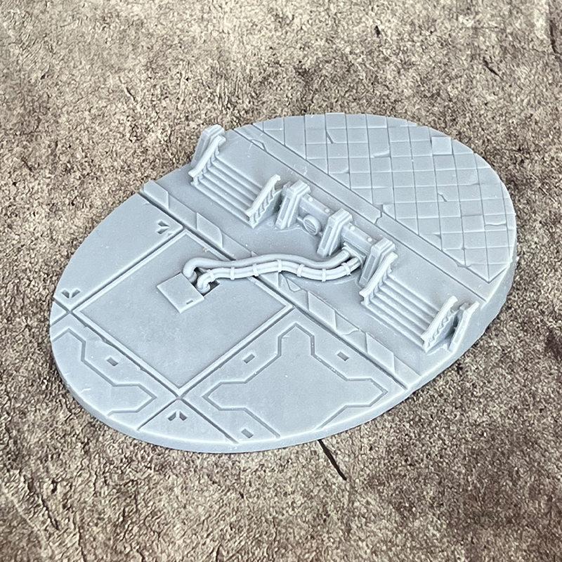 120mm Oval Outpost Scenic Base