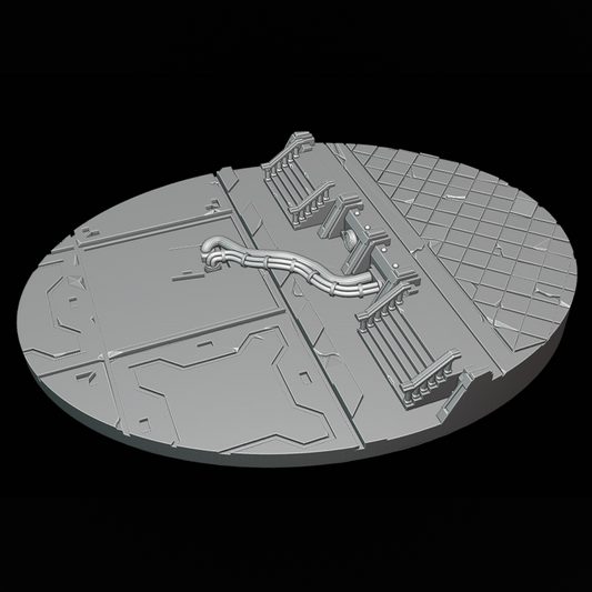 120mm Oval Outpost Scenic Base