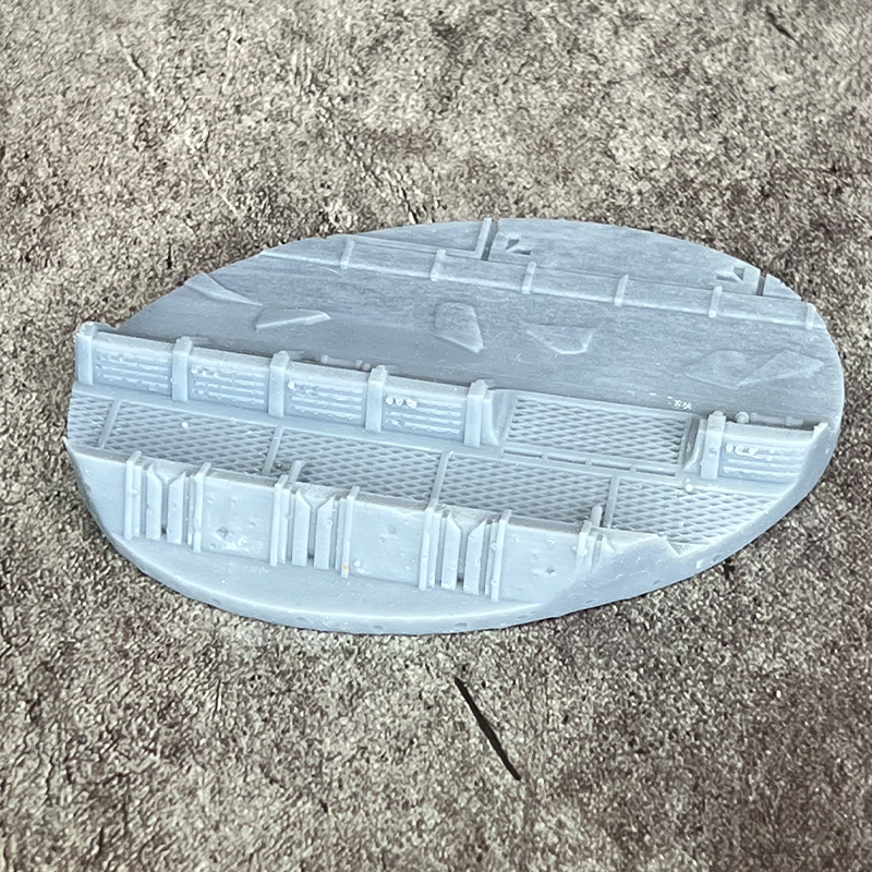 105mm Oval Outpost #B Scenic Base